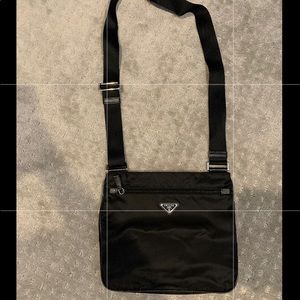 Authentic Prada Black Crossbody Bag